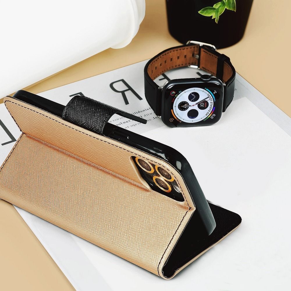 Forcell Pouzdro flipové Fancy Book pro XIAOMI 11T/11T Pro gold / , černé 5900217897941