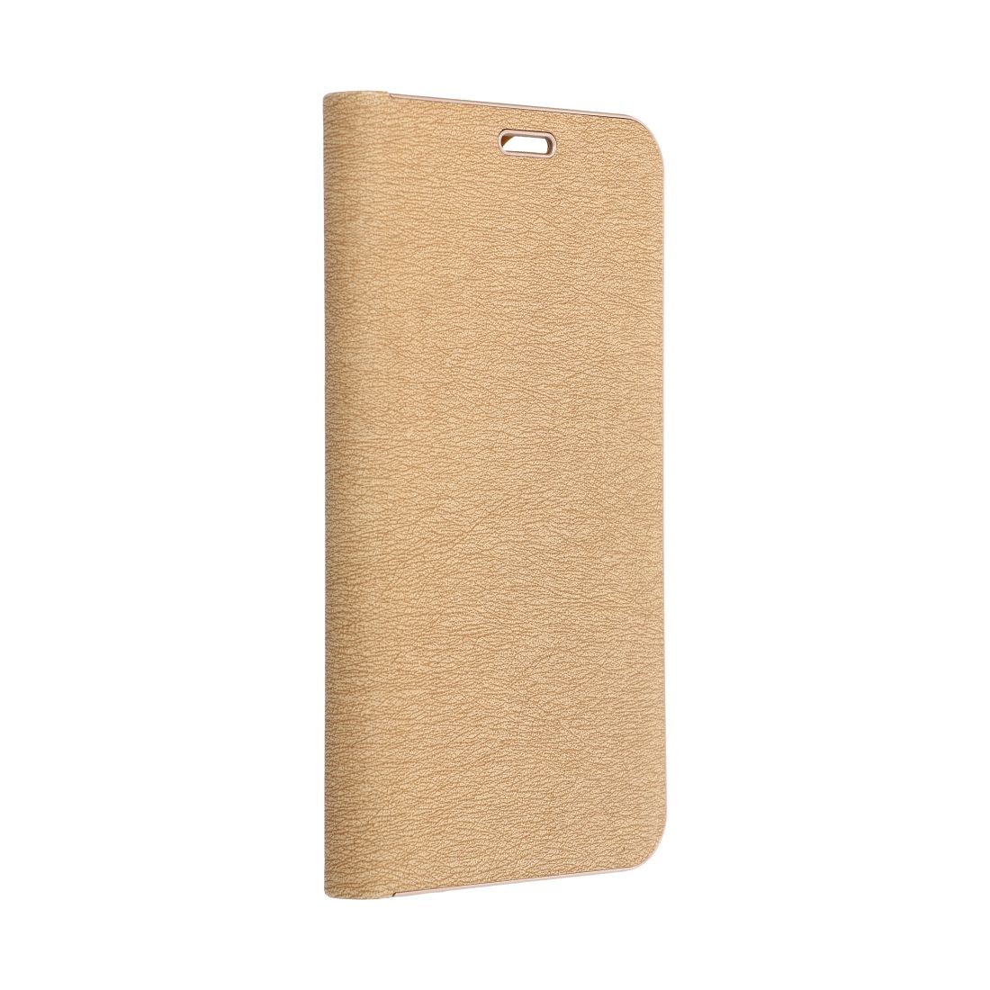 Knížkové pouzdro s hliníkovým rámem LUNA Book XIAOMI Redmi NOTE 12 5G gold 5903396203602