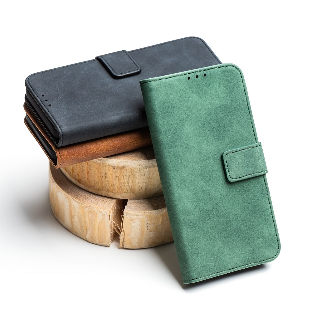 Pouzdro Forcell Flipové TENDER Book Case pro SAMSUNG A15 4G / A15 5G green