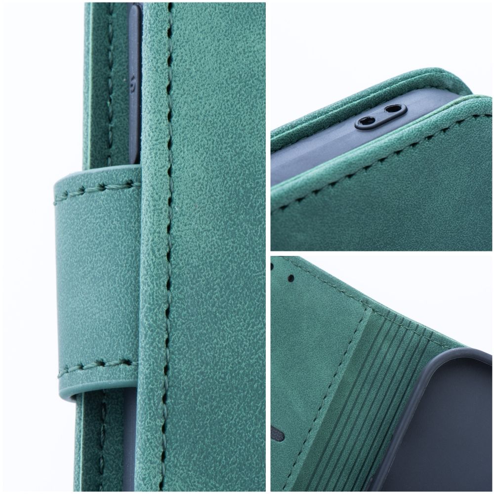 Pouzdro Forcell Flipové TENDER Book Case pro SAMSUNG A15 4G / A15 5G green