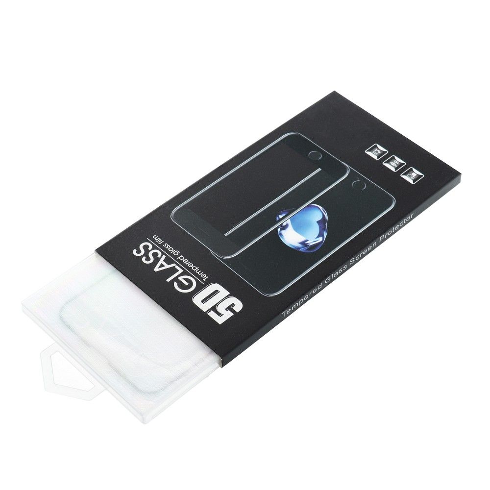 Forcell 5D tvrzené sklo na iPhone 13 , černé 5903396121340