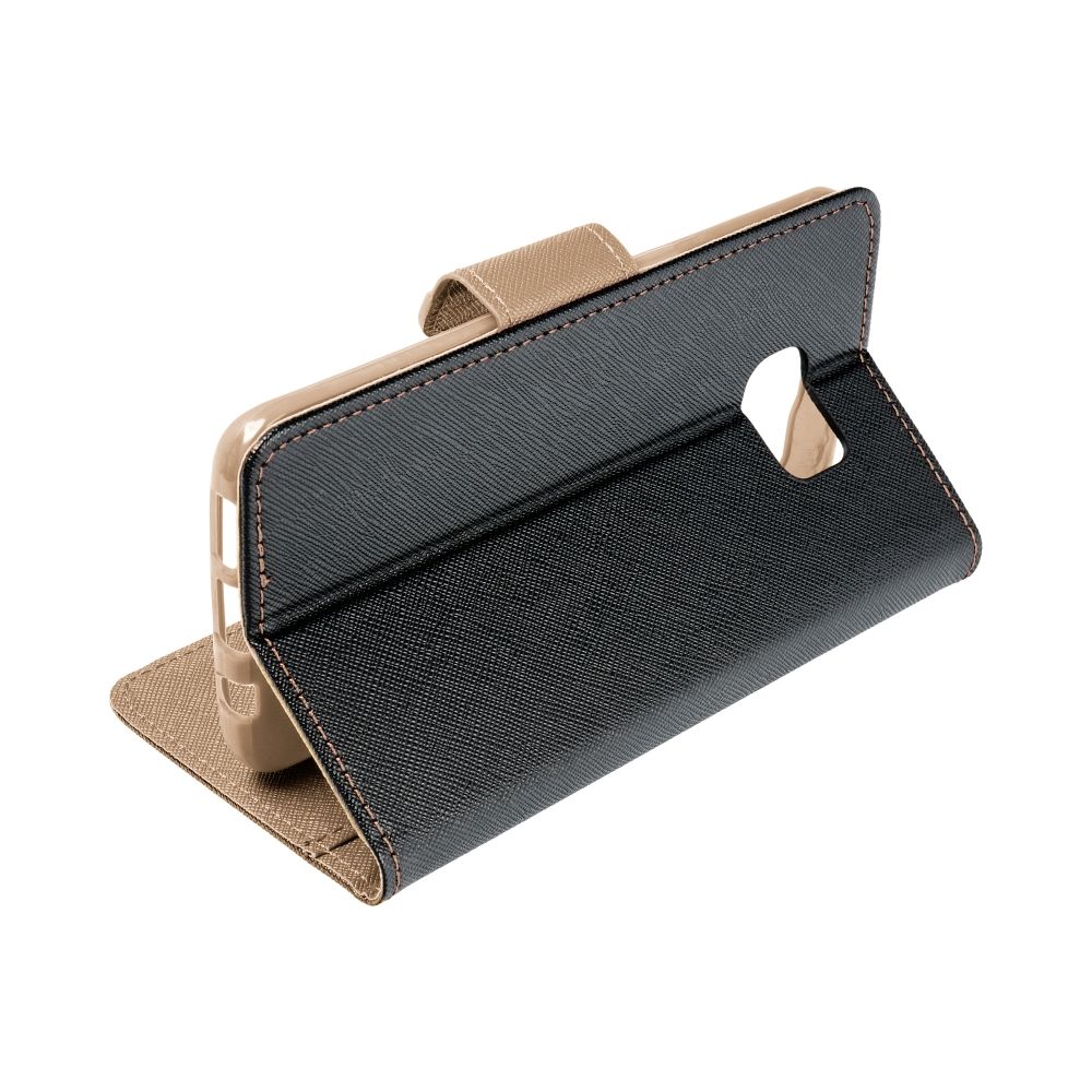 Forcell Pouzdro flipové Fancy Book pro SAMSUNG S23 ULTRA , černé / gold, 5903396186820