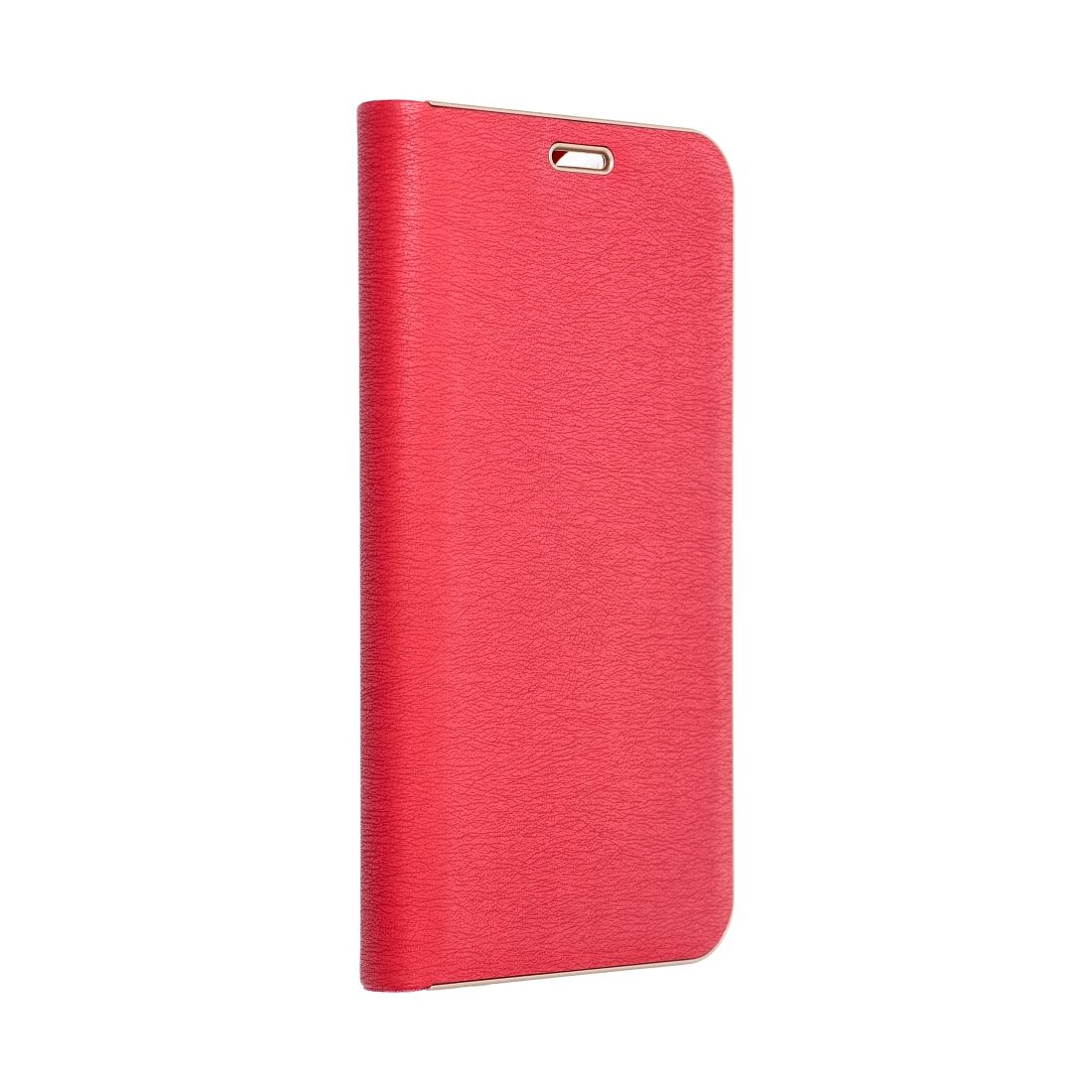 Knížkové pouzdro s hliníkovým rámem LUNA Book XIAOMI Redmi NOTE 12 5G red 5903396203589
