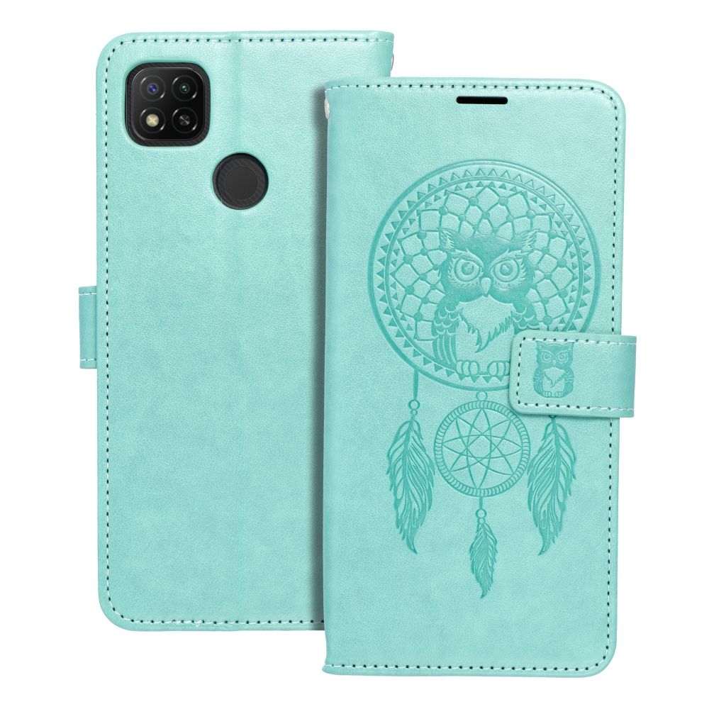 Forcell Pouzdro flipové MEZZO Book XIAOMI Redmi 9C / 9C NFC dreamcatcher green 5903396157554
