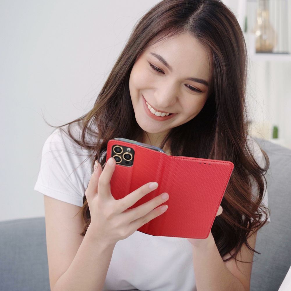 TelOne Pouzdro Knížkové Smart Case Book pro SAMSUNG A23 5G red 5903396169687