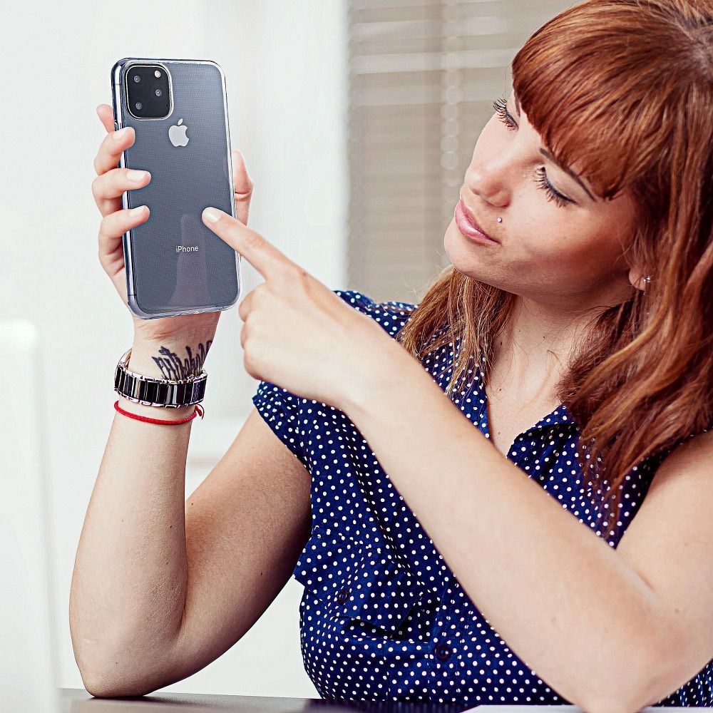 Pouzdro Forcell BACK CASE ULTRA SLIM 0,5 mm pro Xiaomi Redmi 13 4G, transparentní, 5903396334252