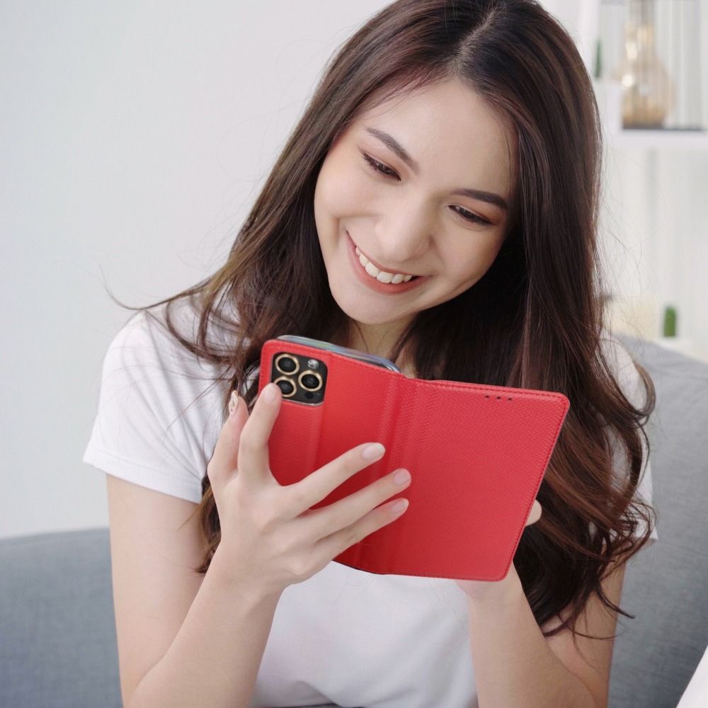 TelOne Pouzdro Knížkové Smart Case Book pro SAMSUNG A13 4G red 5903396146756