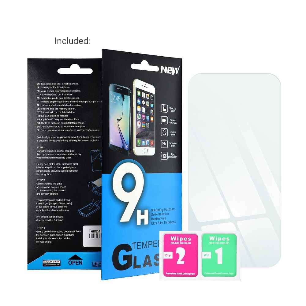 Forcell 9H Tvrzené sklo 2D pro Xiaomi Redmi 13C / Poco C65 597763