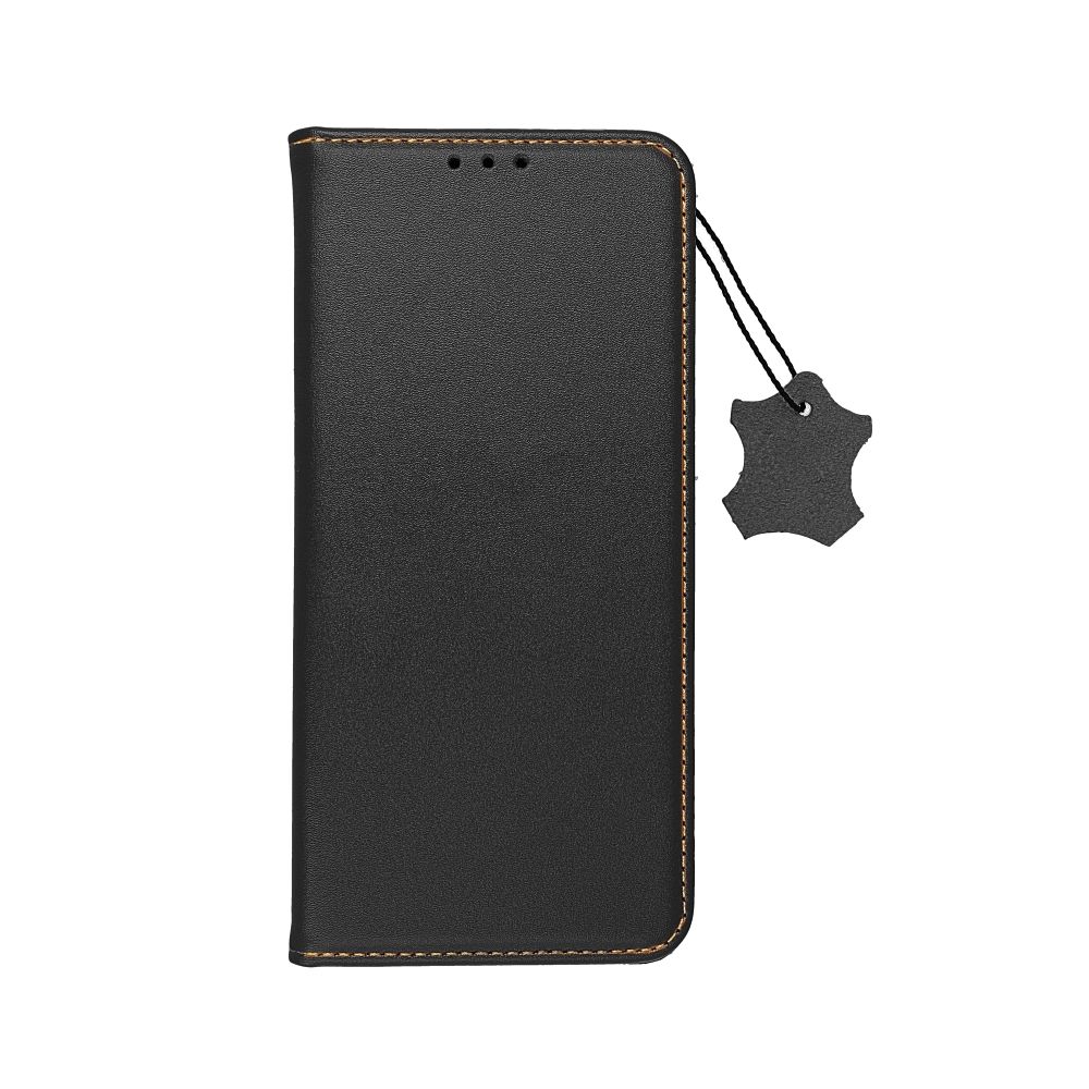 Pouzdro z pravé přírodní kůže Leather Case SMART PRO  XIAOMI Redmi 10C , černé 5903396178825