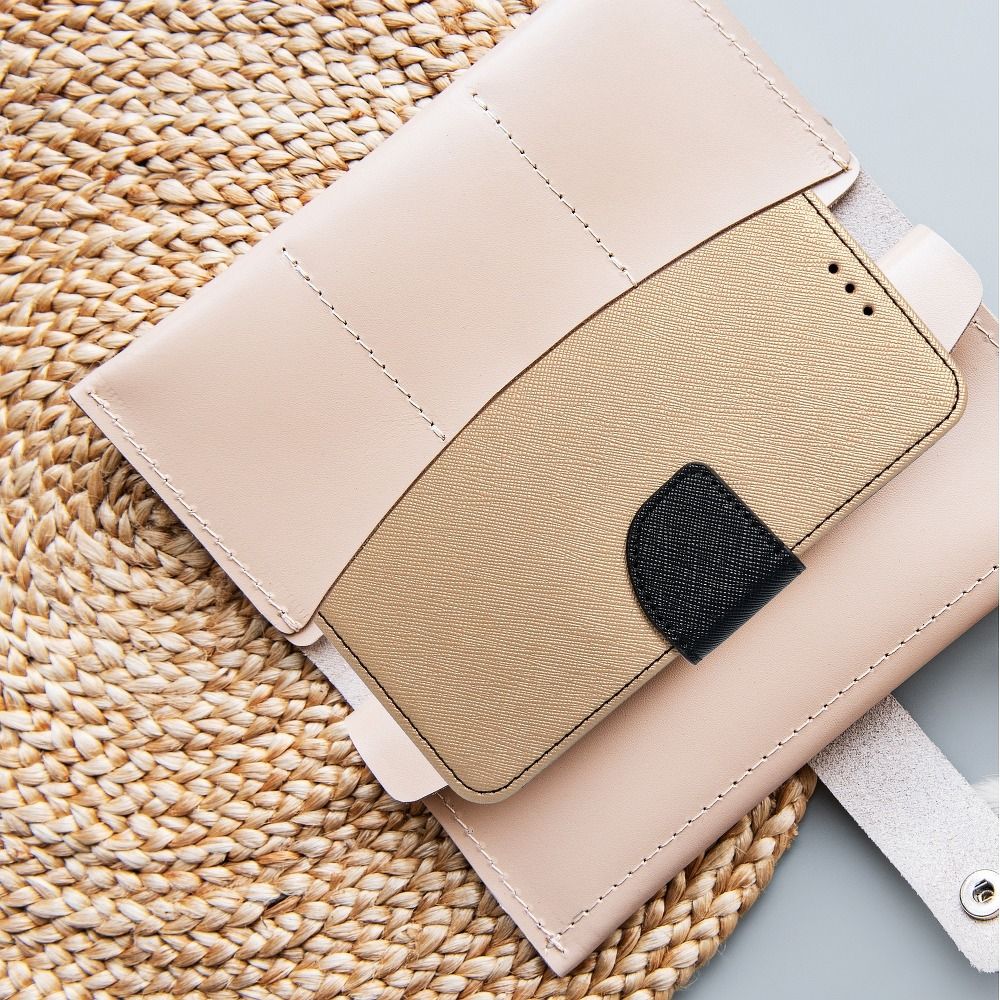 Forcell Pouzdro flipové Fancy Book pro XIAOMI 11T/11T Pro gold / , černé 5900217897941