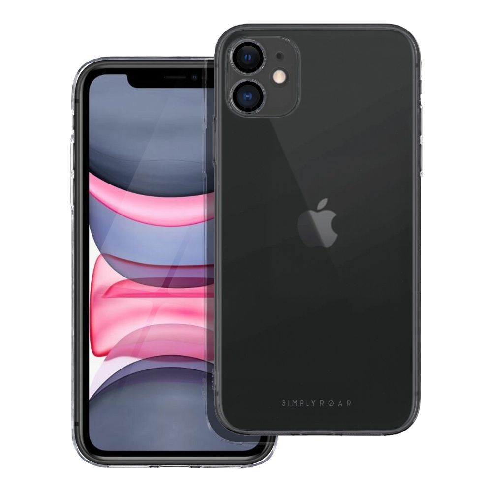 Roar Pure Simple Fit Case – iPhone 11 Clear