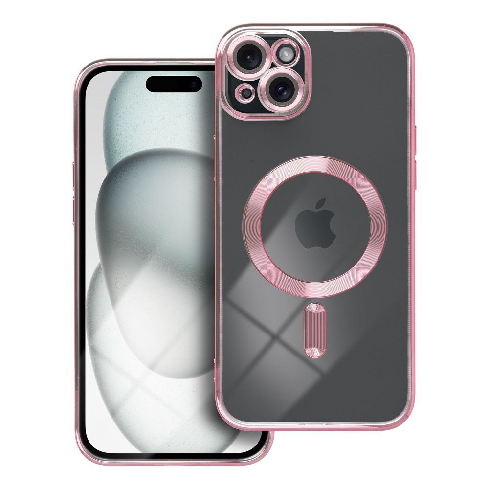 ELECTRO MAG COVER tok kompatibilis MagSafe-el az IPHONE 15 Plus rose gold
