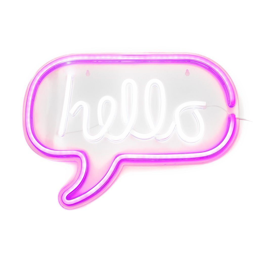 Neon LED USB – Hello modell