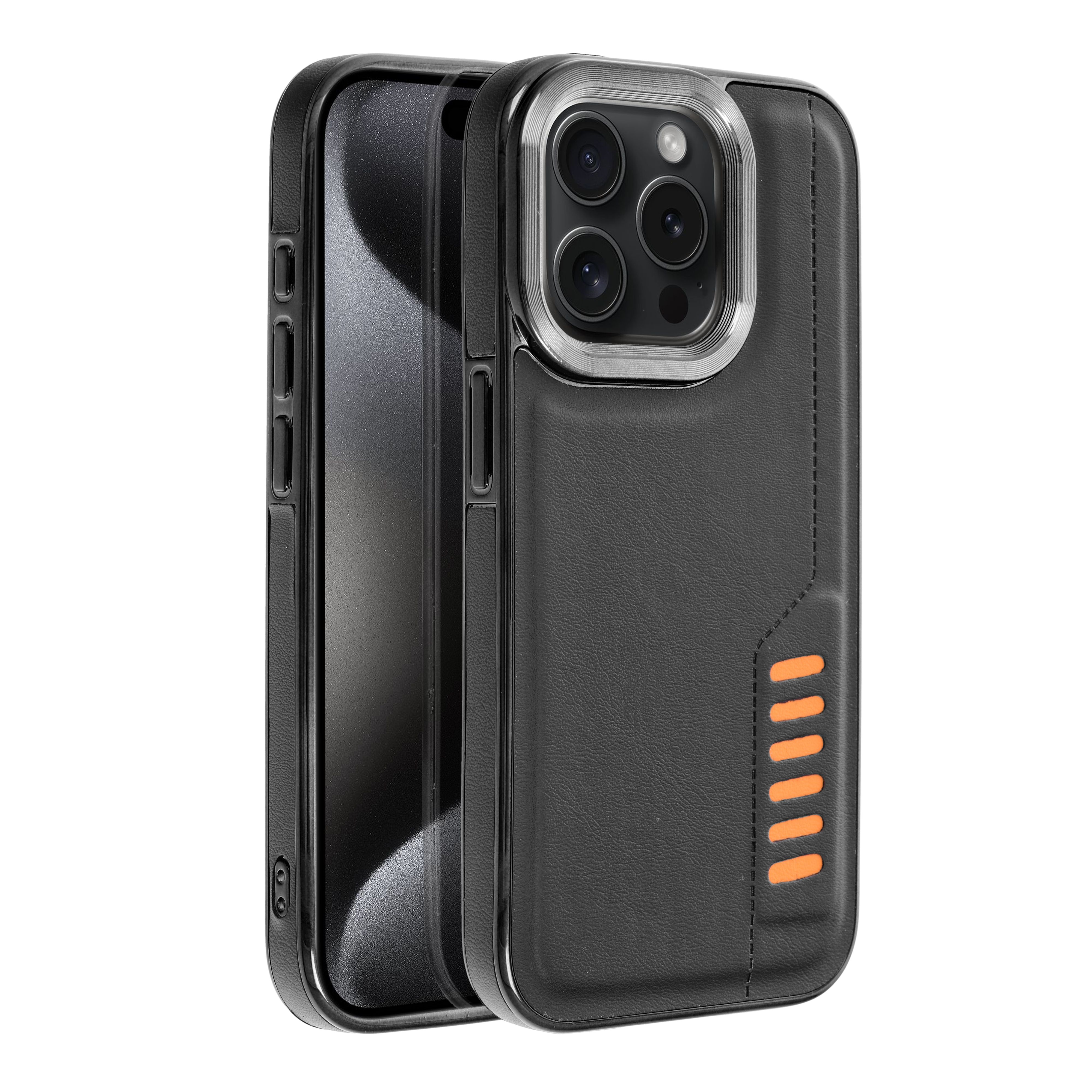 MILANO Tok IPHONE 15 Pro fekete