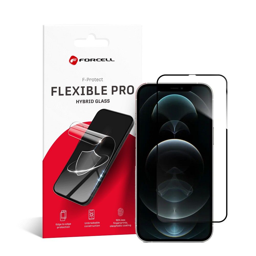 Forcell Flexible Nano Glass 5D iPhone Xs Max/11 Pro Max fekete
