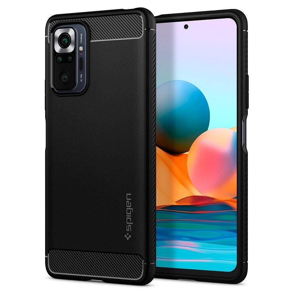 SPIGEN Rugged Armor tok XIAOMI NOTE 10 PRO / 10 PRO MAX matt fekete