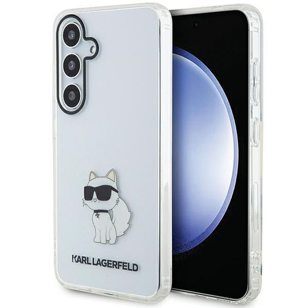 KARL LAGERFELD case for SAMSUNG S24 KLHCS24SHNCHTCT (IML NFT CHOUPETTE) transparent