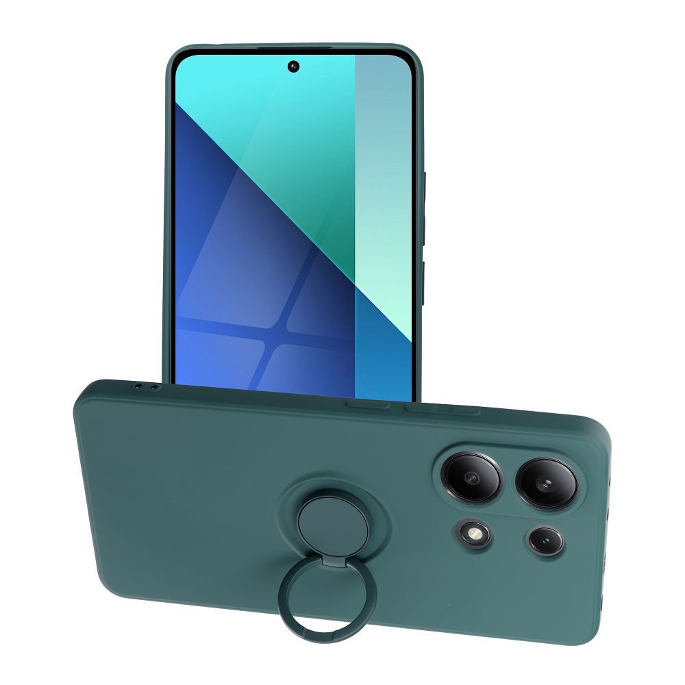 SILICONE RING case for XIAOMI Redmi Note 13 4G  green