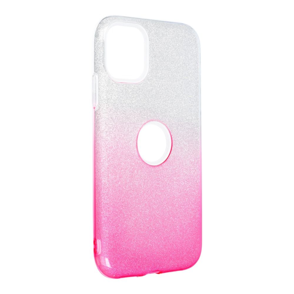 SHINING tok IPHONE 11-hez átlátszó rózsaszín