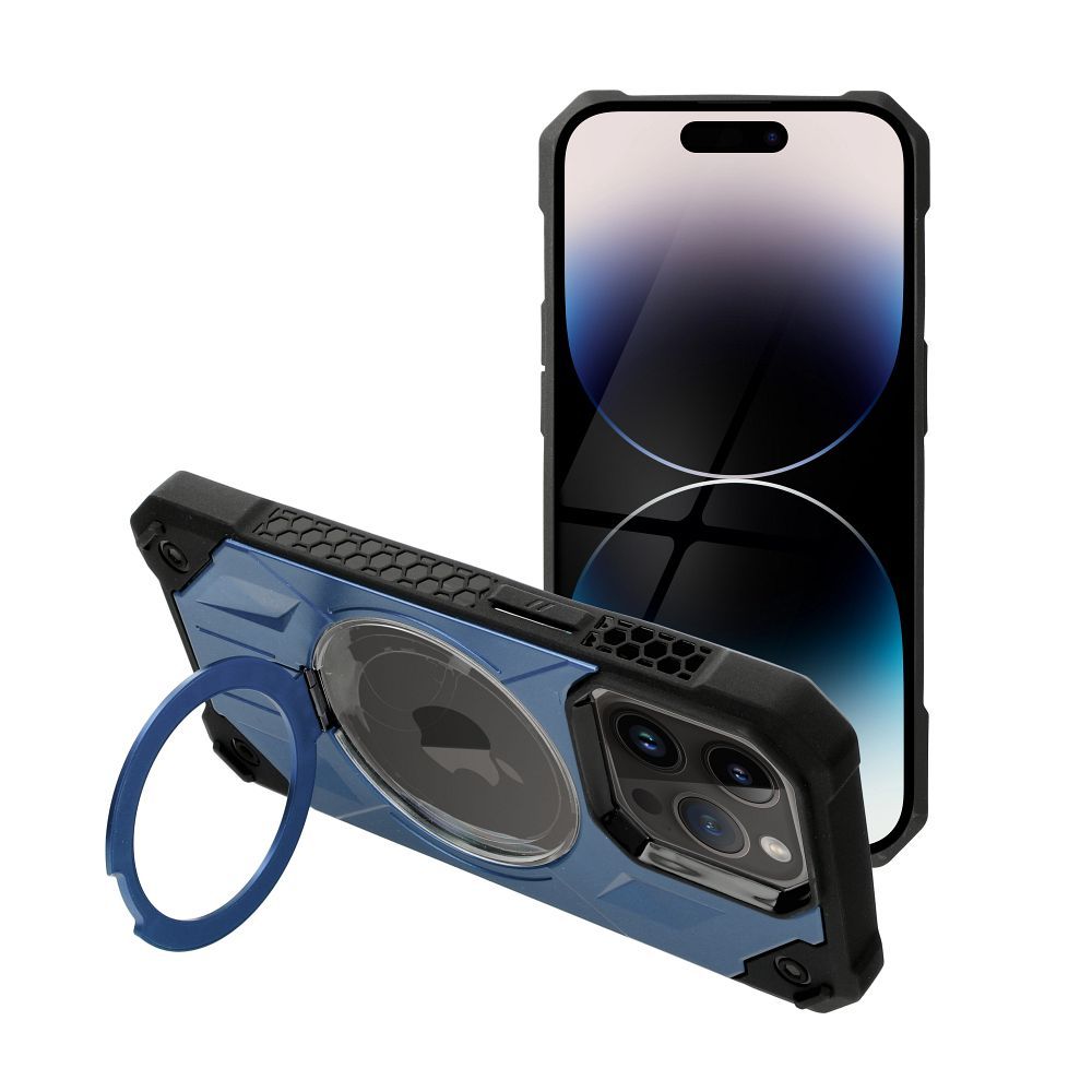 Armor Mag Cover tok MagSafe kompatibilis IPHONE 12 PRO-hoz kék
