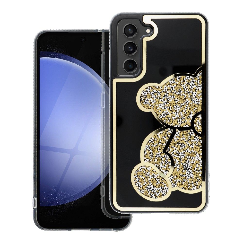 TEDDY BEAR tok SAMSUNG S22 arany