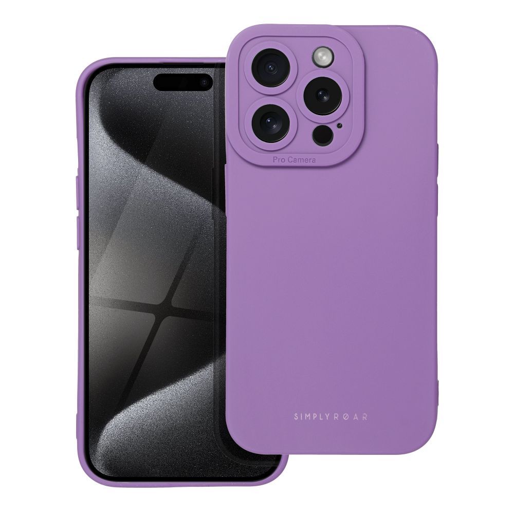 Roar Luna tok iPhone 15 Pro Lila
