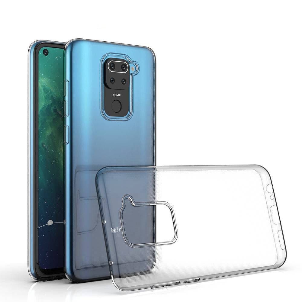 ULTRA SLIM 0,5 mm hátsó tok Xiaomi Redmi Note 9 Pro Max átlátszó