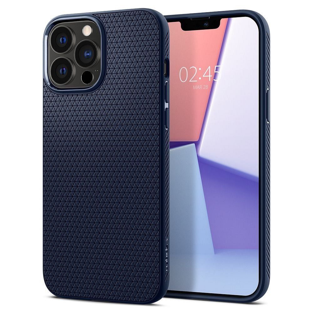 SPIGEN Liquid Air case for IPHONE 13 PRO navy blue