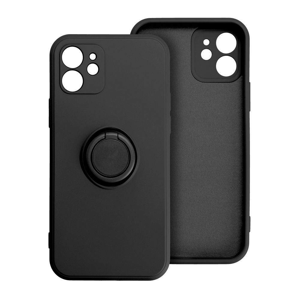 SILIKON RING tok IPHONE 16-hoz fekete
