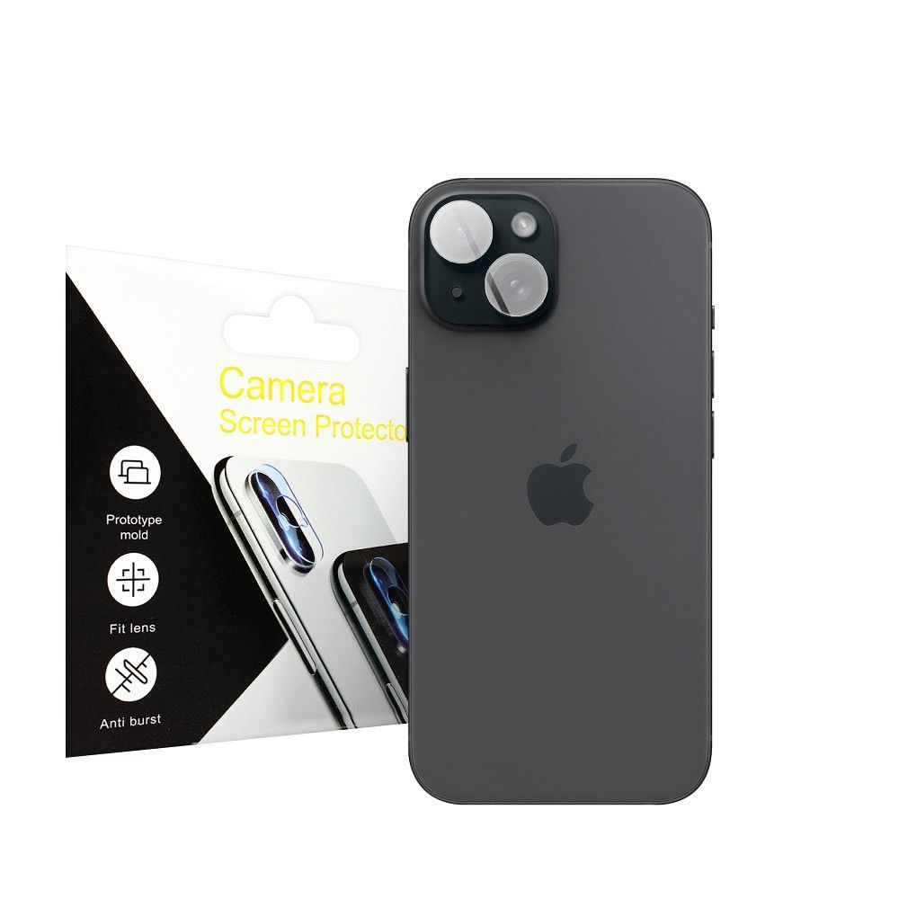 Edzett üveg kamera lencséhez – APP iPhone 15 Plus-hoz