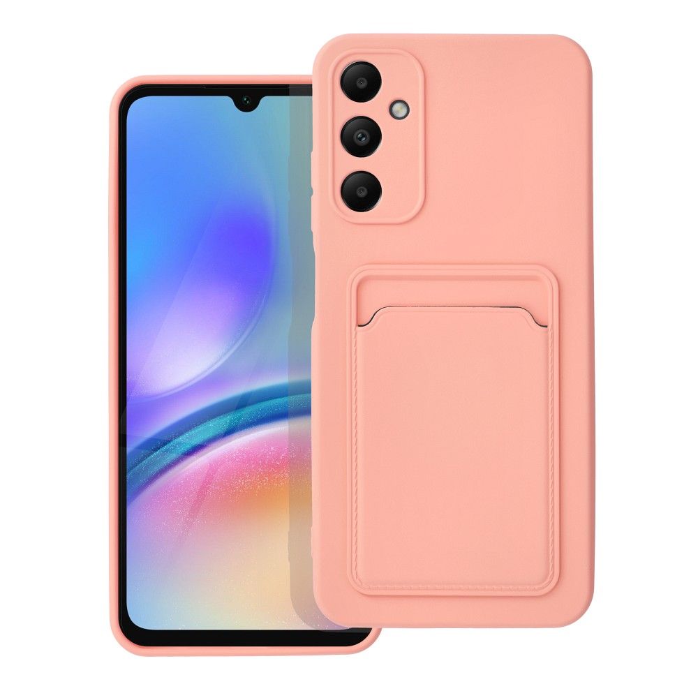 Rózsaszín CARD tok SAMSUNG A05S-hez