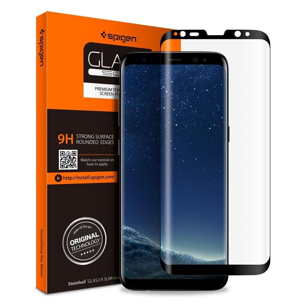 SPIGEN GLAS.TR CASE FRIENDLY GALAXY S8+ PLUS BLACK