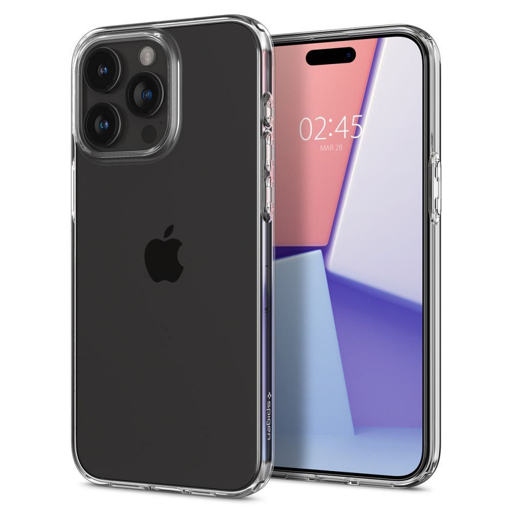 SPIGEN Liquid Crystal tok IPHONE 15 PRO átlátszó