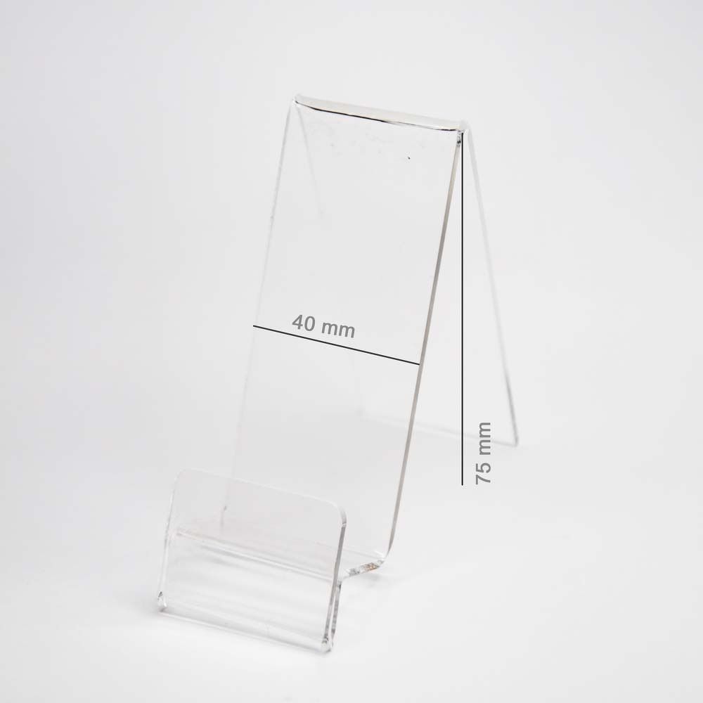 Plexi Vertical Holder with Place for Price