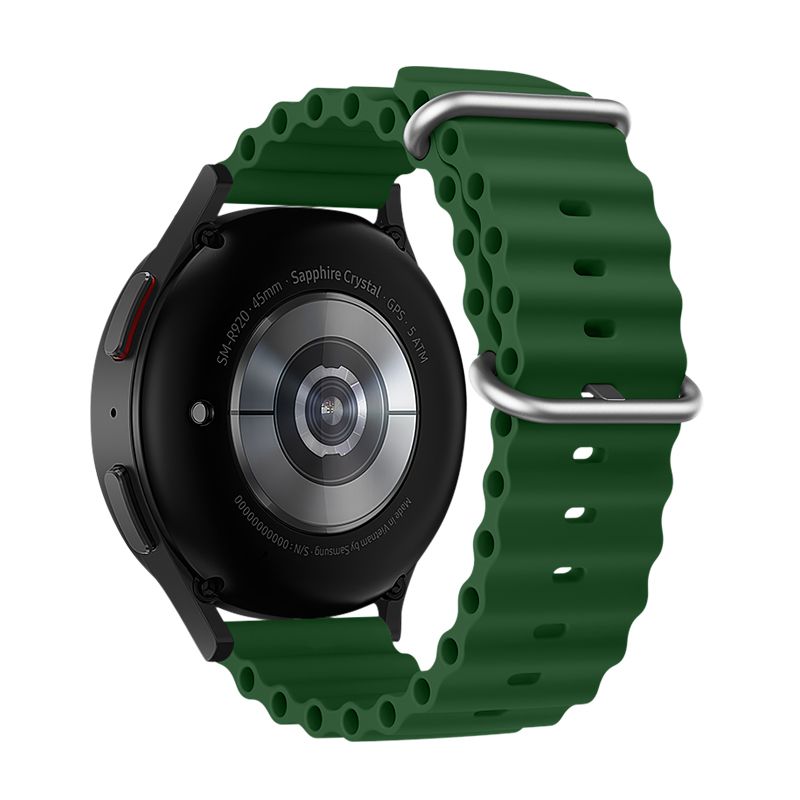 FORCELL F-DESIGN FS01 szíj SAMSUNG Watch 20 mm zöld