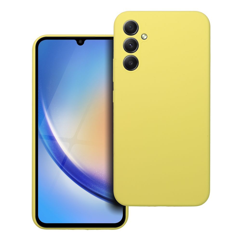 SILIKON 2mm tok SAMSUNG A34 5G citrom