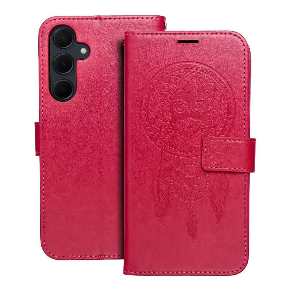 MEZZO könyvtok SAMSUNG A35 5G dreamcatcher magenta