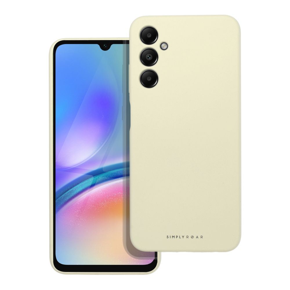 Roar Cloud-Skin Case – for Samsung Galaxy A05s Világos Sárga