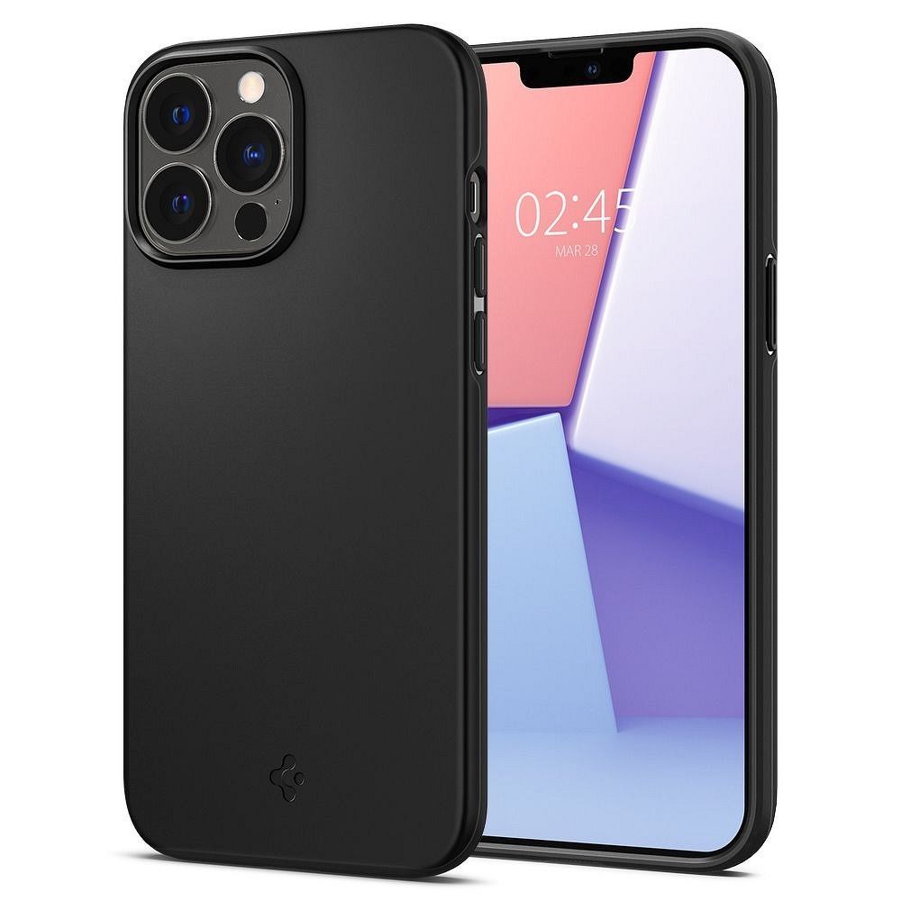 SPIGEN Thin Fit az IPHONE 13 MINI-hez fekete