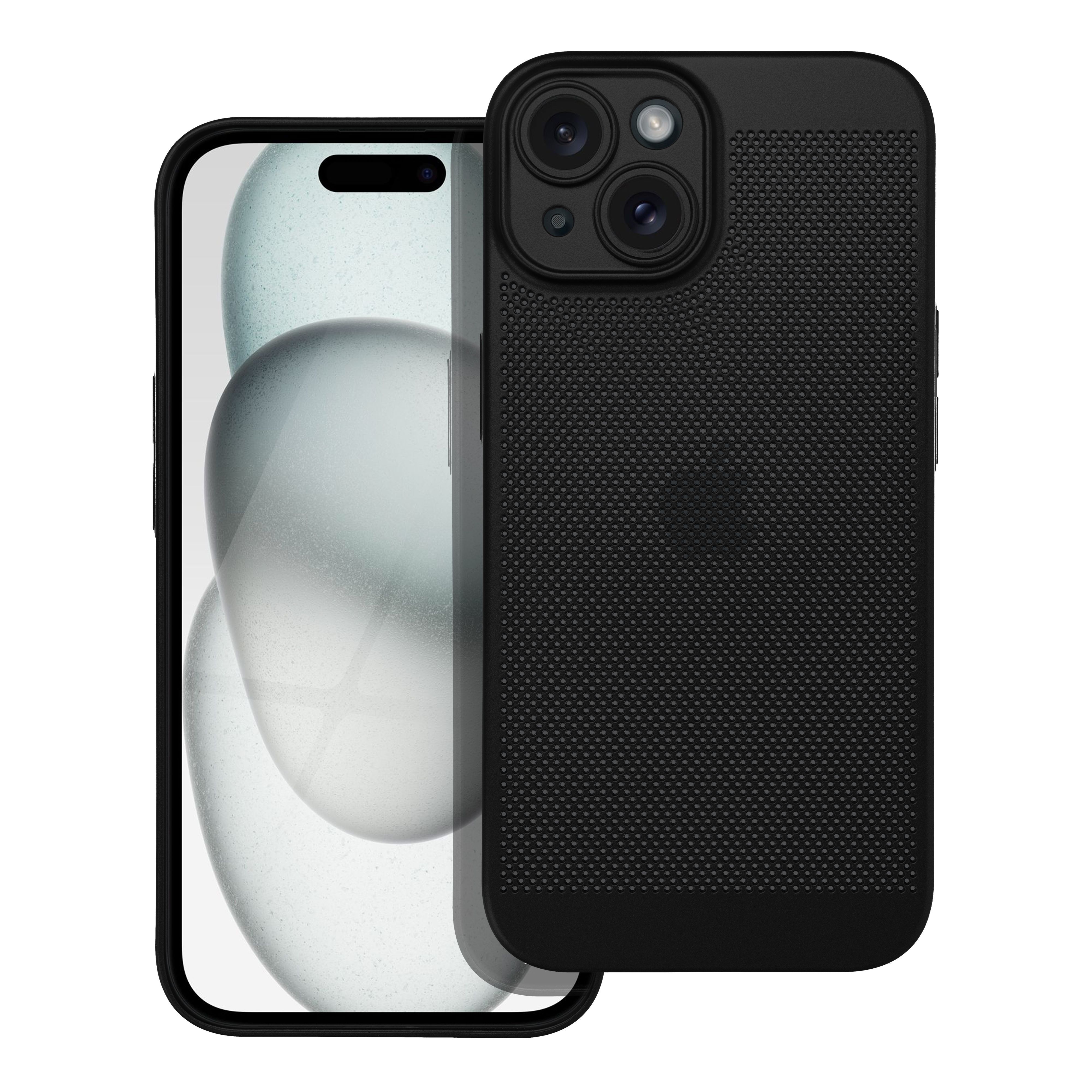BREEZY tok IPHONE 15-hez fekete
