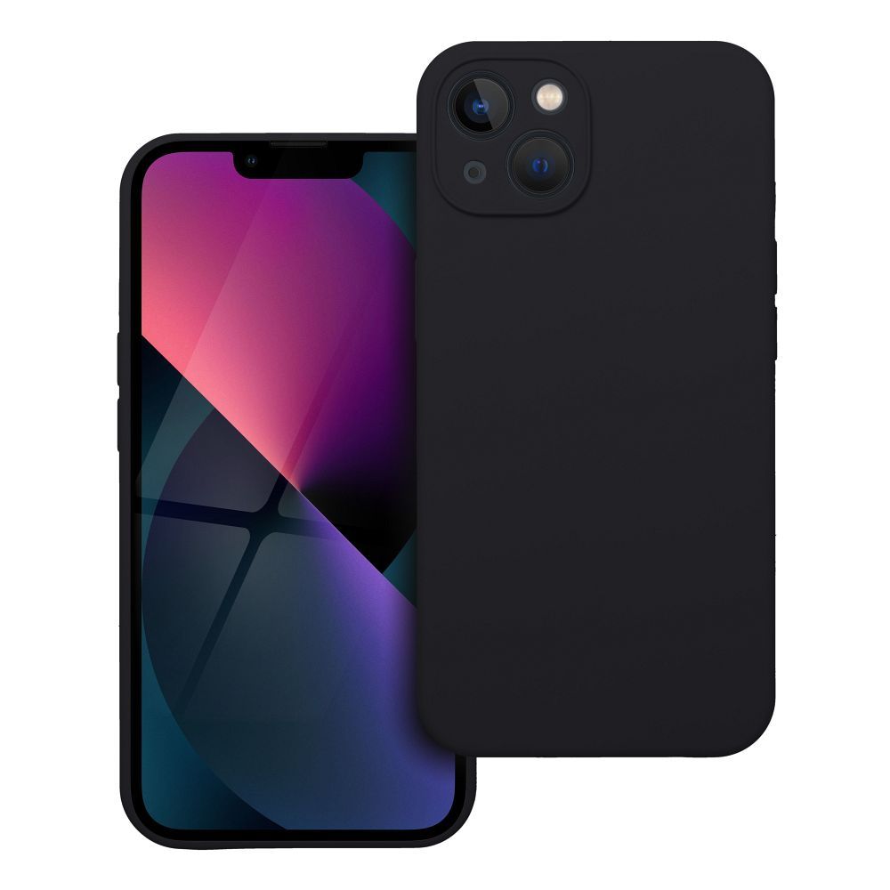 SILIKON tok 2mm IPHONE 13-hoz fekete