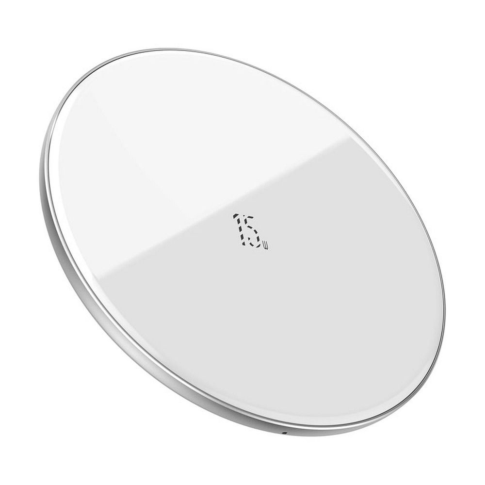 BASEUS wireless charger SIMPLE 15W white WXJK-B02 / WXJK-F01