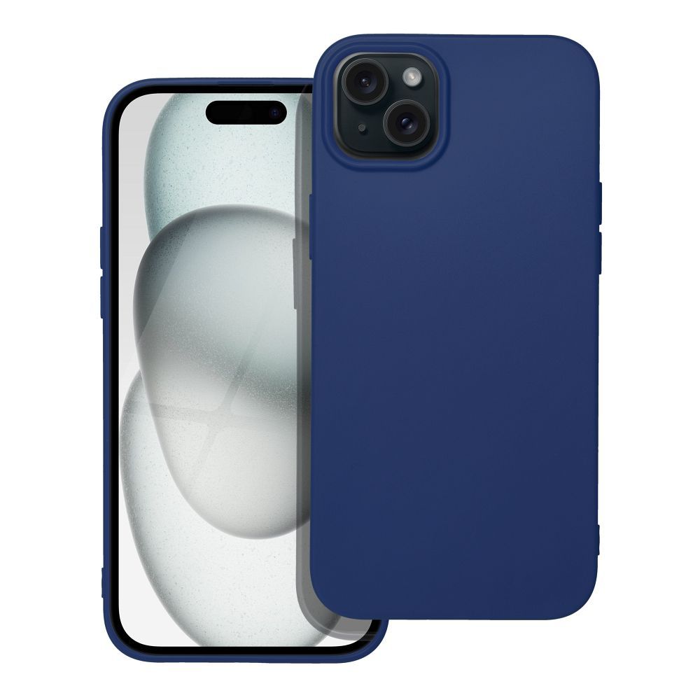 PUHA tok IPHONE 15 PLUS sötétkék