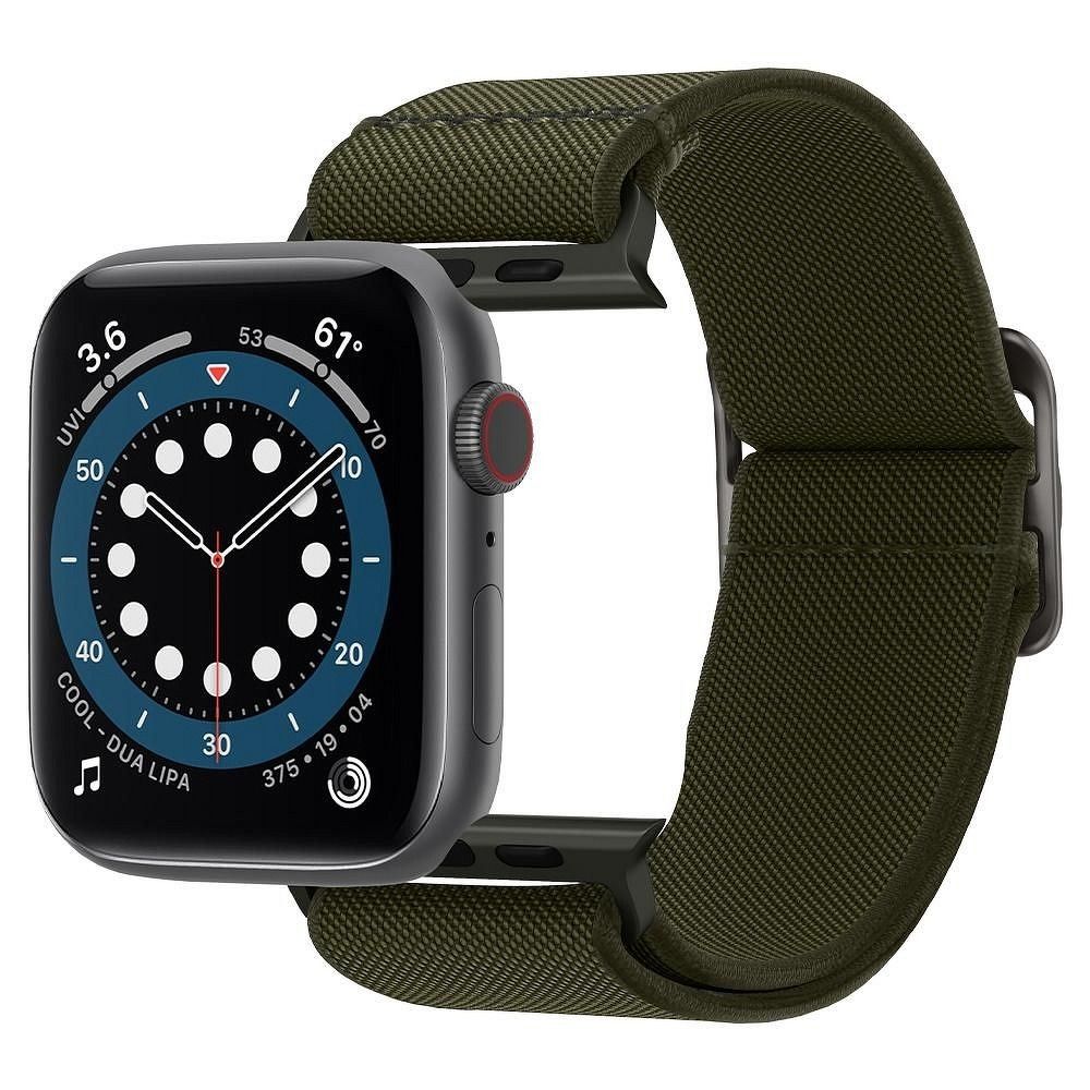 SPIGEN Fit Lite szíj az APPLE WATCH 4 / 5 / 6 / 7 / SE (42 / 44 / 45 MM) khaki