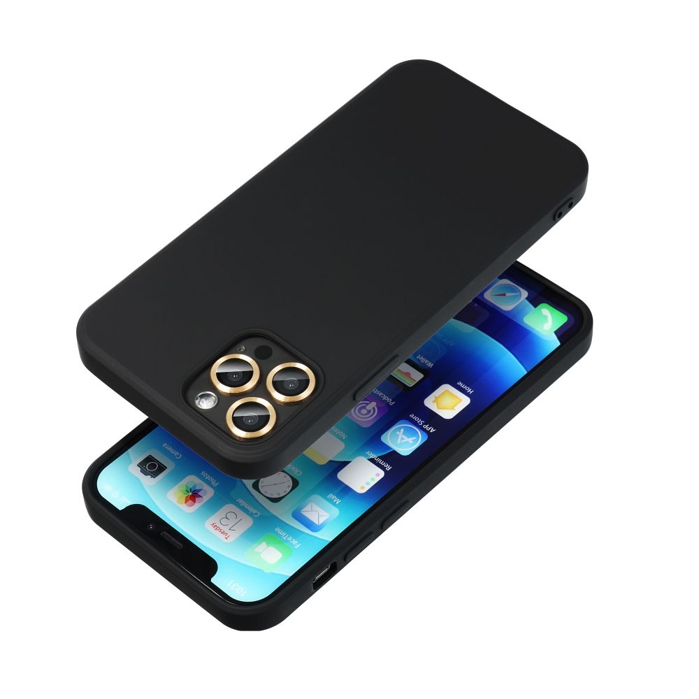 SILIKON tok IPHONE 16 Plus fekete