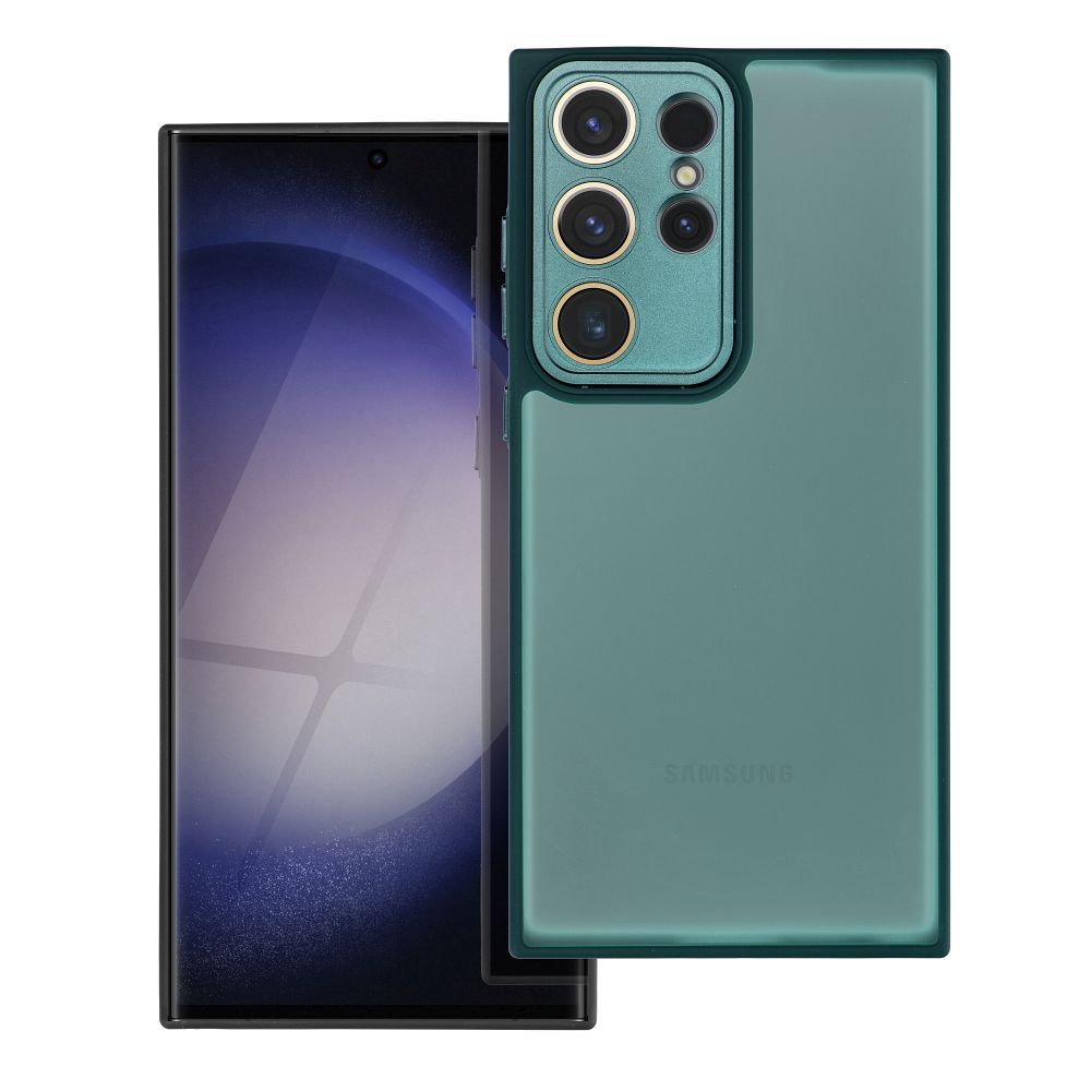 VARIETE Tok SAMSUNG S23 Ultra sötétzöld
