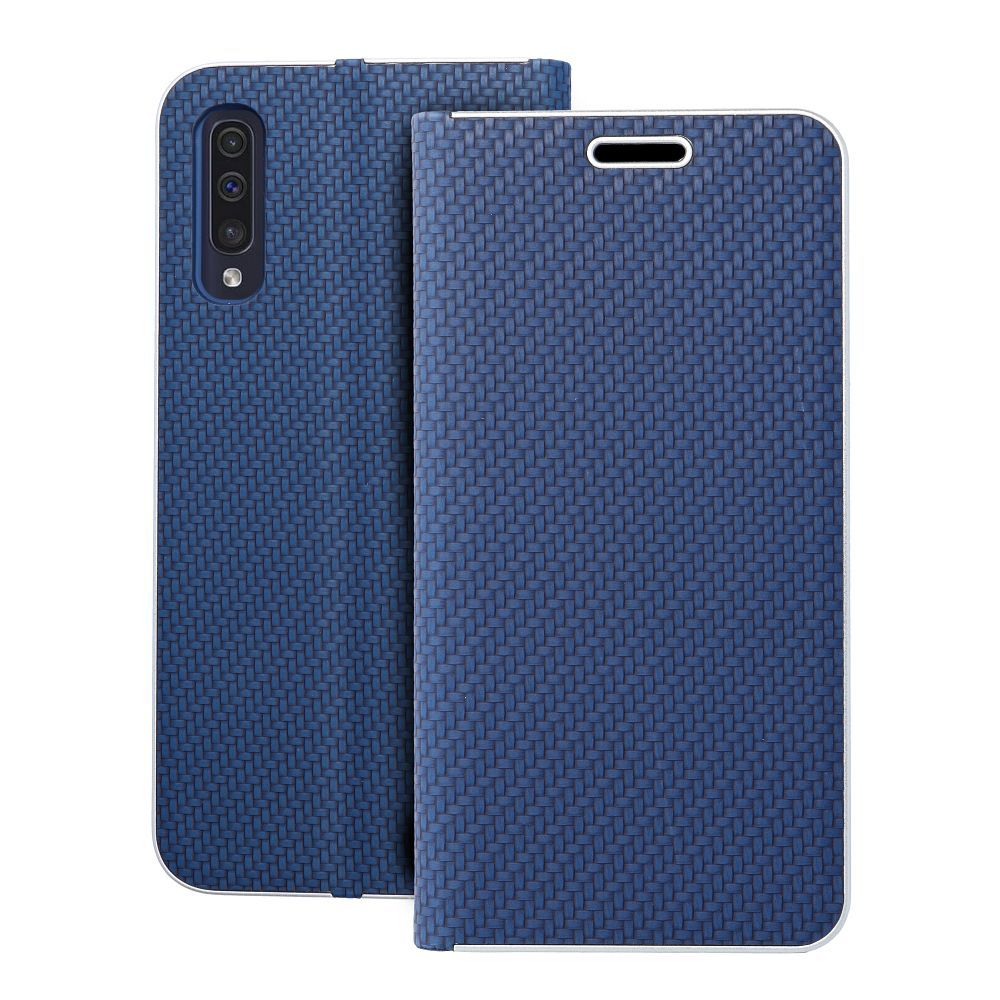 LUNA Book Carbon SAMSUNG A50 kék