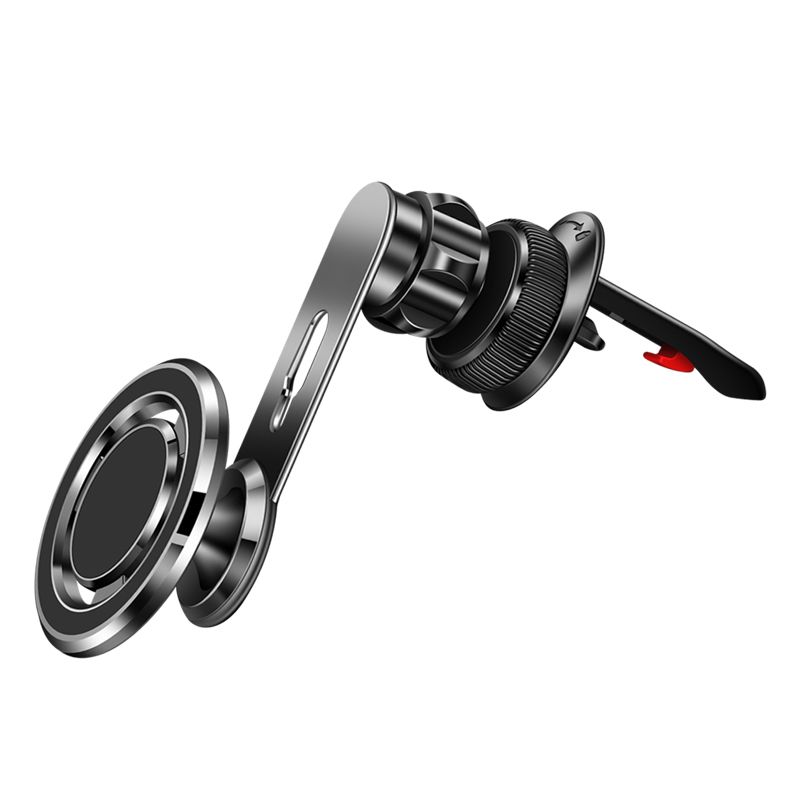 Magnetikus autós tartó légkondicionálóhoz, MagSafe kompatibilis, F93 ezüst