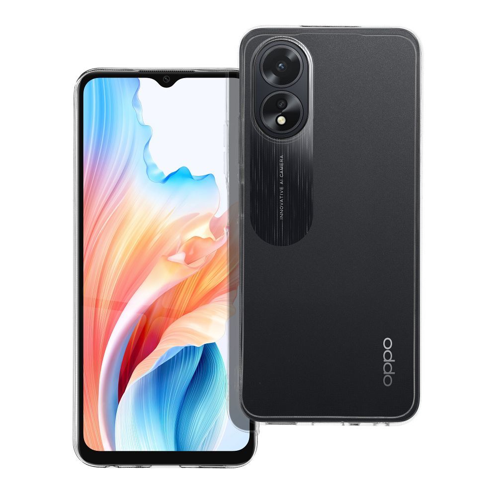 CLEAR Case 2 mm OPPO A38-hoz (kamera védelem) átlátszó