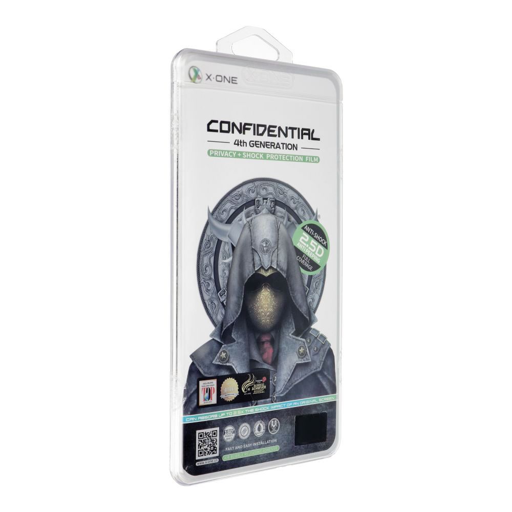 X-ONE Extreme Shock Eliminator 4. generációs Privacy – iPhone 15 Plus
